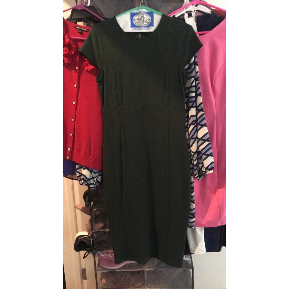 Felicity & co green dress
